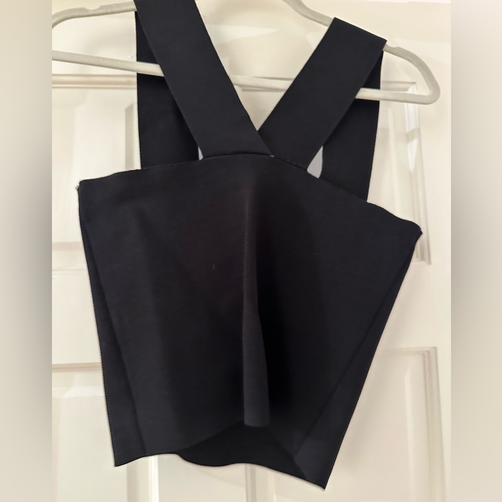 ALC Black Crop Top